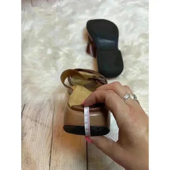 Dansko Cognac Brown Slides Sandals Size 40 - Picture 7 of 8